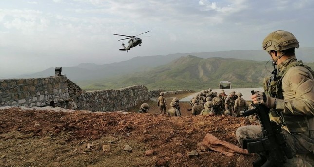 استشهاد جنديين تركيين في عملية المخلب البرق شمالي العراق