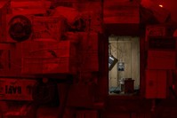 Mike Nelson, PROJEKTu00d6R (Gu00fcru00fcn Han), 2019, commissioned and presented by Protocinema, Istanbul with support from the Henry Moore Foundation; Alserkal Arts Foundation; Galleria Franco Noero.