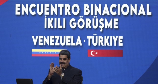 الرئيس الفنزويلي يشارك في اللقاء الثنائي الفنزويلي التركي ، 25 يناير 2023 الأناضول