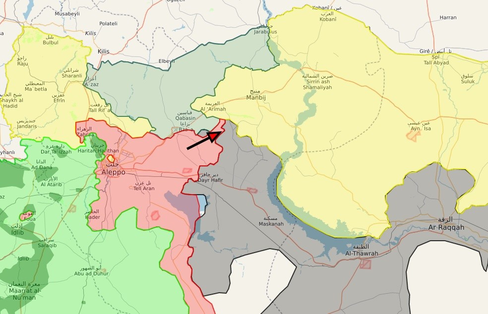 Regime advances in Aleppo countryside, open new link to SDF-held areas ...