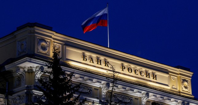مقر المصرف المركزي الروسي في موسكو رويترز