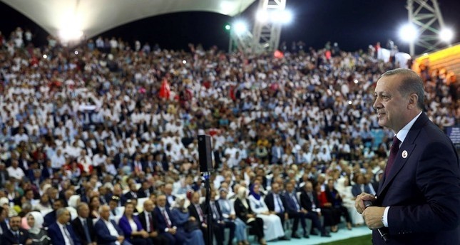 AK Party celebrated its 16th anniversary with a modest event in Ankara with more than 6,000 people participating in the event.