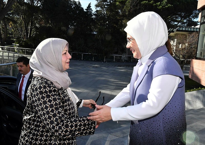 First lady hosts luncheon for wives of OIC leaders in Istanbul