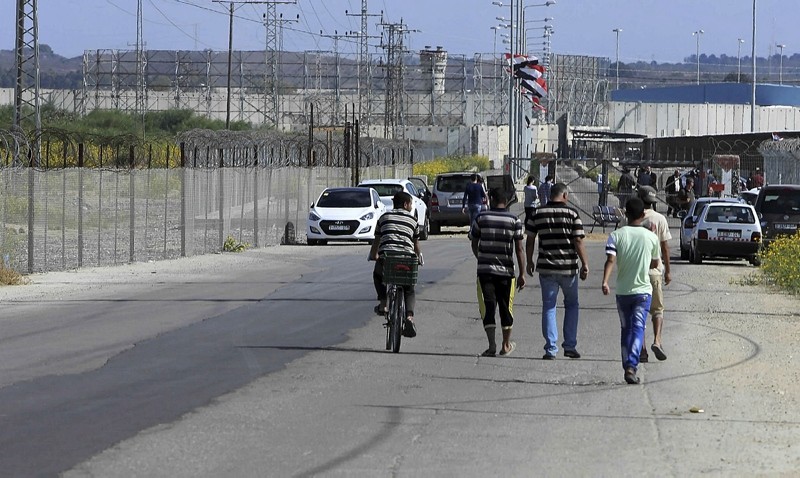 The Palestinian side of Erez Checkpoint (File Photo)
