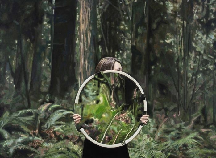 Fulden Aran, ,Melancholia, Acrylic on canvas, 70 x 100 cm