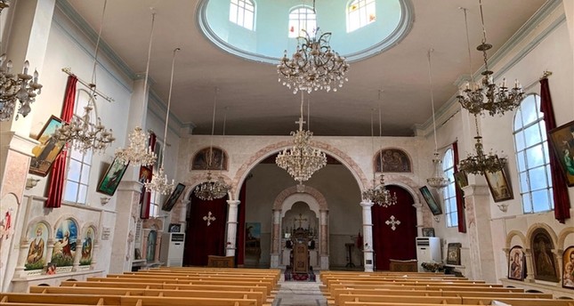 كنيسة تل أبيض بعد عملية نبع السلام