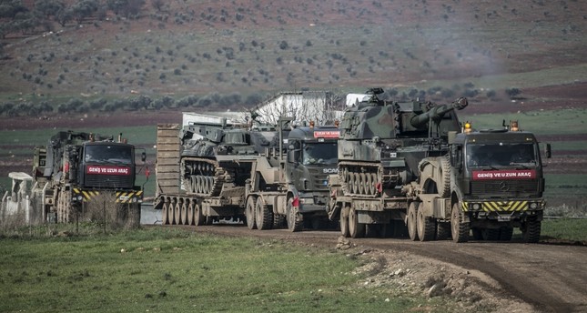 الجيش التركي يرسل تعزيزات جديدة إلى الحدود مع سوريا