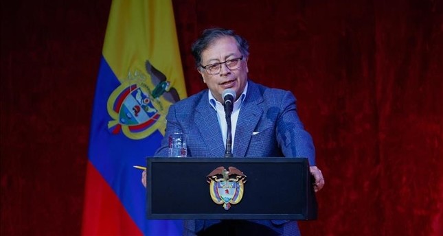 الرئيس الكولومبي غوستافو بيترو صورة: الأناضول