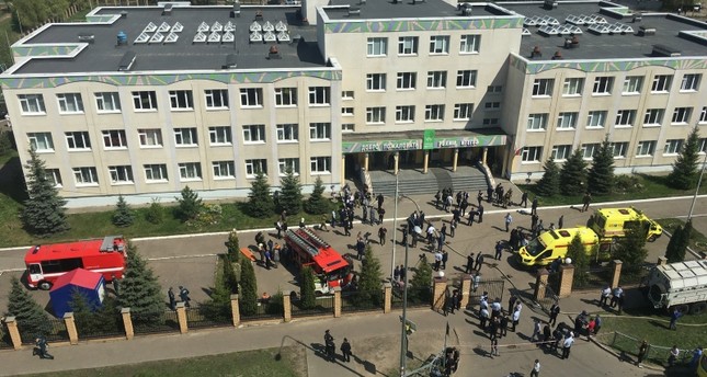 11 قتيلاً في إطلاق نار بمدرسة في روسيا وبوتين يأمر بمراجعة قوانين السلاح
