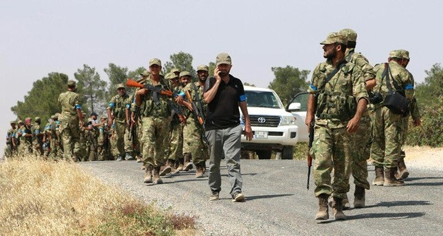 الجيش السوري الحر يبدأ دخول مدينة جرابلس عقب حصار داعش فيها