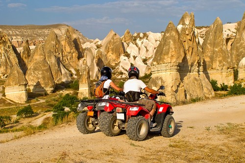 ATV quad bike ride.