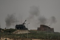 T-155 Fu0131rtu0131na howitzers, which are manufactured in the first Army Maintenance Center Command of the Turkish Military in the industrial city of Sakarya by the Mechanical and Chemical Industry Company, are used in the Afrin offensive.