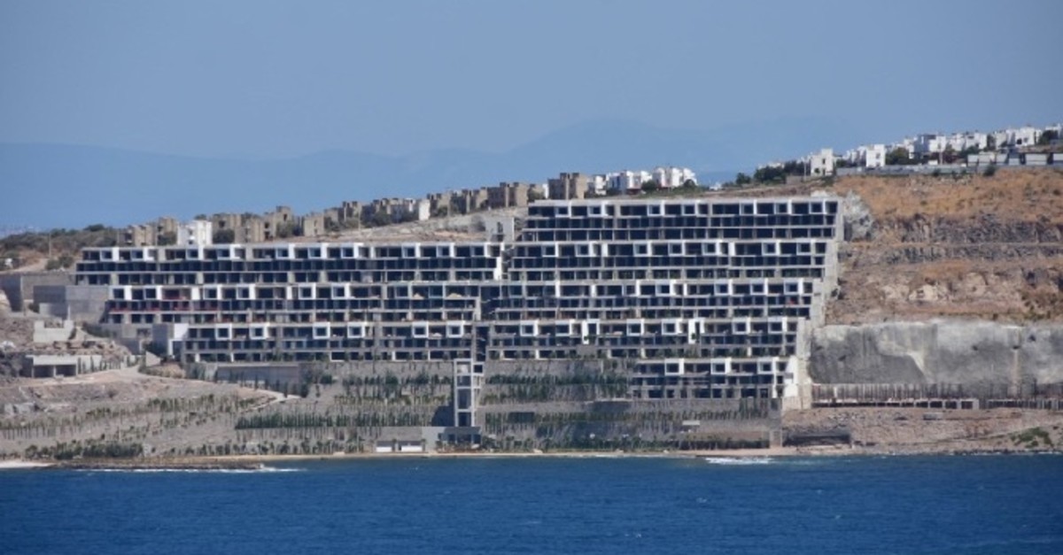 Turkish Gov T Takes Steps Against Eyesore Buildings Along Bodrum S Coast Daily Sabah