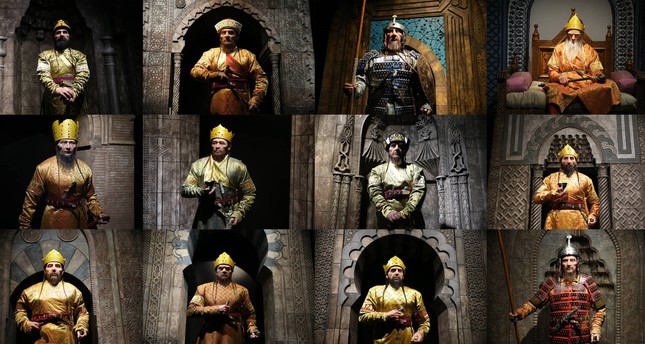 خبراء يتمكنون من تصميم ونحت تماثيل لـ 17 فرداً من الأسرة السلجوقية الحاكمة في قونية وسط تركيا صورة: الأناضول