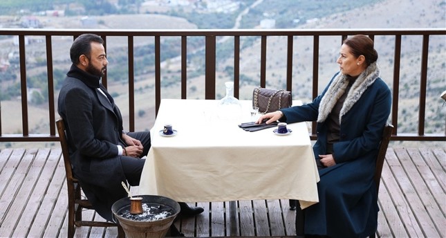 مشهد من مسلسل تركي