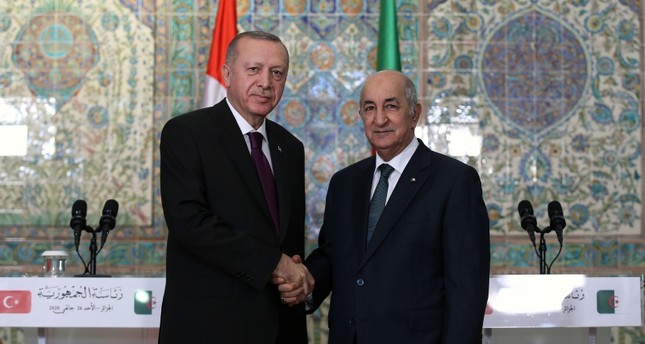 تبون: سأزور تركيا قريباً واتفقت مع أردوغان على التنسيق بشأن ليبيا