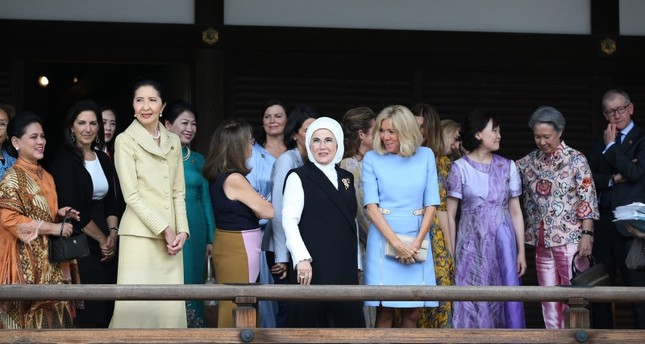 نشاطات أمينة أردوغان مع زوجات الزعماء المشاركين في قمة العشرين باليابان