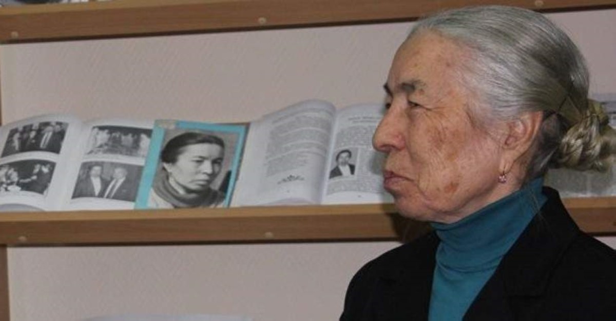 A photo of Ayse Seytmuratova courtesy of Crimean News Agency (QHA)
