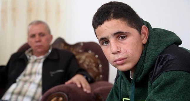 قوة عسكرية إسرائيلية تعتقل الطفل الفسطيني محمد التميمي وسط الضفة الغربية
