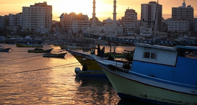 ميناء الصيادين في غزة