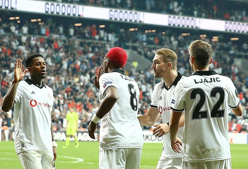 Beu015fiktau015f beat Sarpsborg 3-1 in the first group stage match, Sept. 20 in Istanbul.