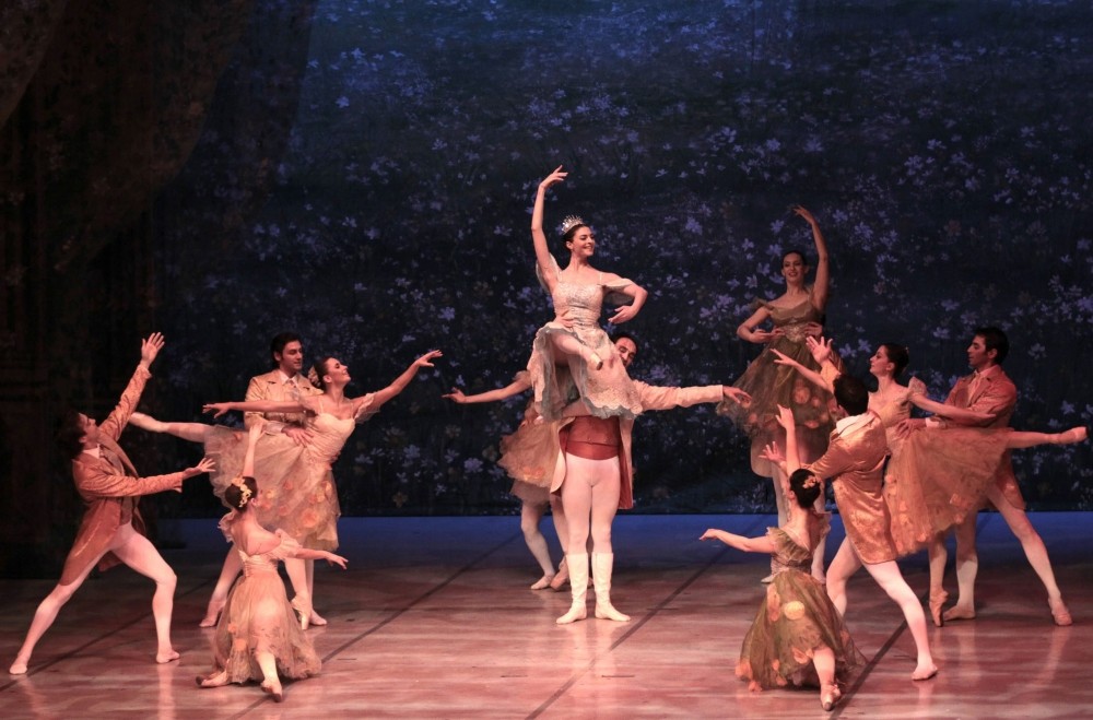 The ,Nutcracker, ballet performed by the Samsun State Opera and Ballet.