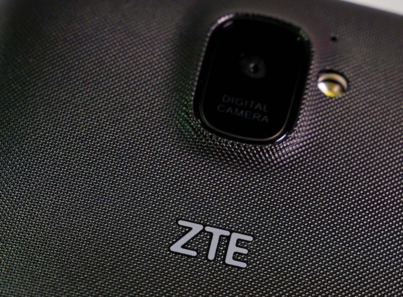 A ZTE smart phone is pictured in this illustration taken April 17, 2018. (Reuters Photo)