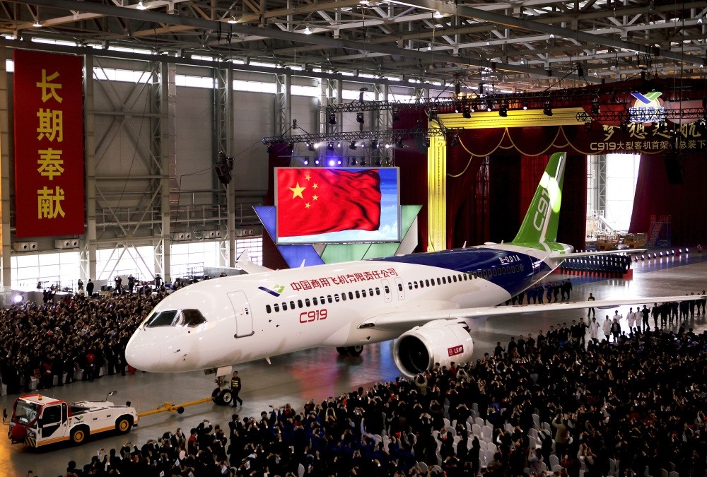 China's first large homemade jet to fly this year | Daily Sabah