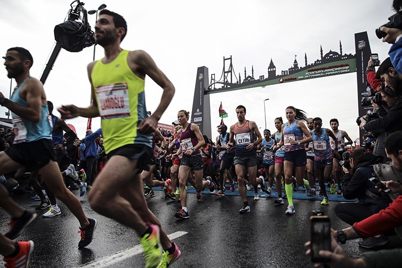 Over 100,000 runners take part in 39th Vodafone Istanbul Marathon 