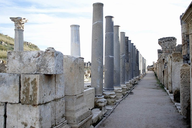 Over 70 pct of 5,000-year-old Perga city in southern Turkey still underground