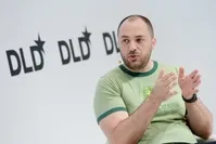 Jan Koum, founder of WhatsApp speaks at the DLD (Digital-Life-Design) conference in Munich, Germany (EPA File Photo)