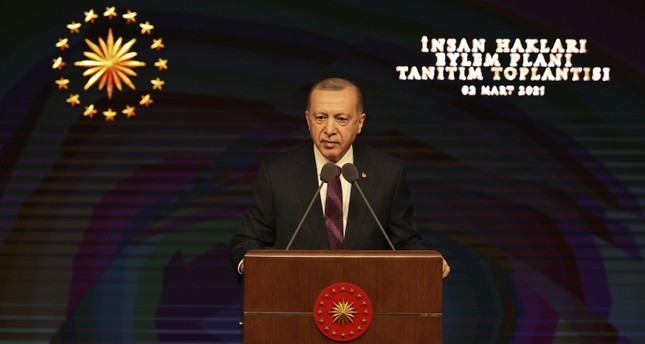 أردوغان يكشف ملامح خطة عمل حقوق الإنسان ويؤكد أنها ستطبق خلال عامين