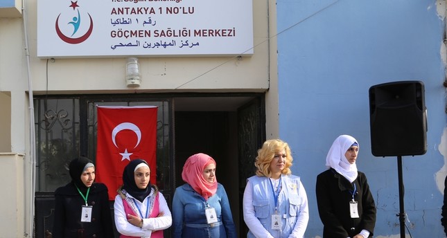 افتتاح مركز صحي للاجئين السوريين في هاطاي التركية