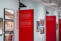 Historical city photos by 10 photographers take place at the exhibition. 