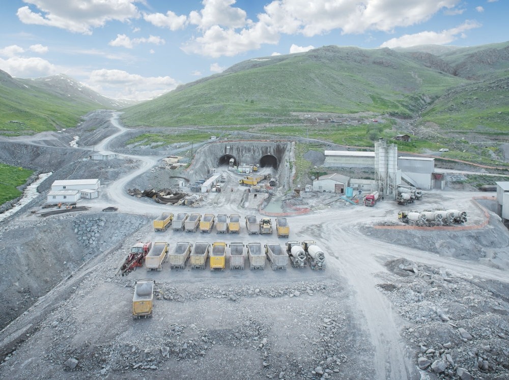 World's second longest tunnel Ovit to open yearend in eastern Turkey