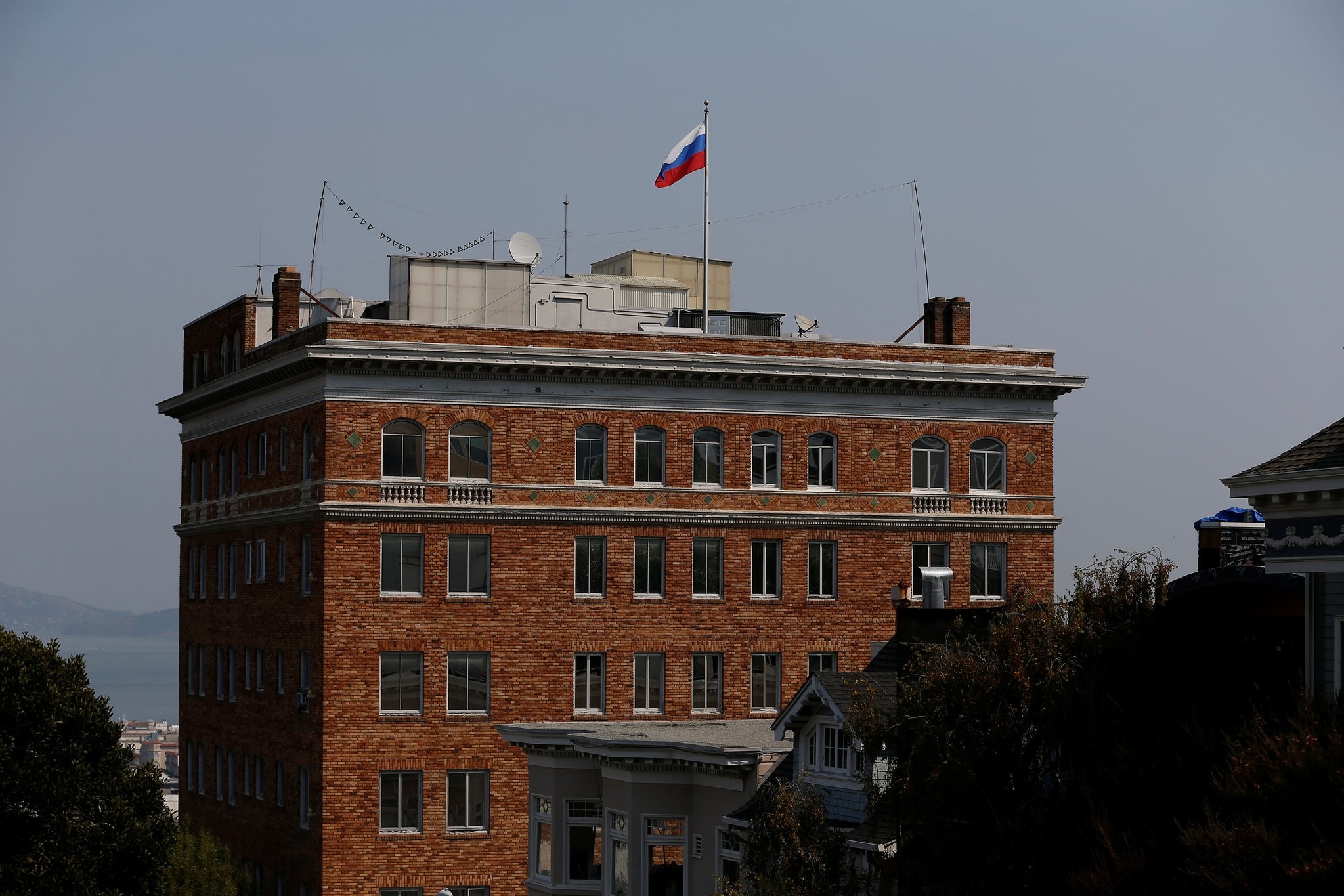 The Consulate General of Russia is seen in San Francisco, California, U.S. on September 2, 2017. (REUTERS Photo)