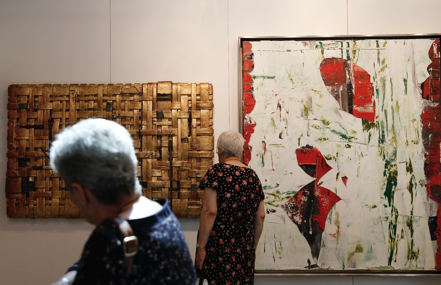 Contemporary Istanbul, which will run until Sunday, is visited by thousands from all age categories.