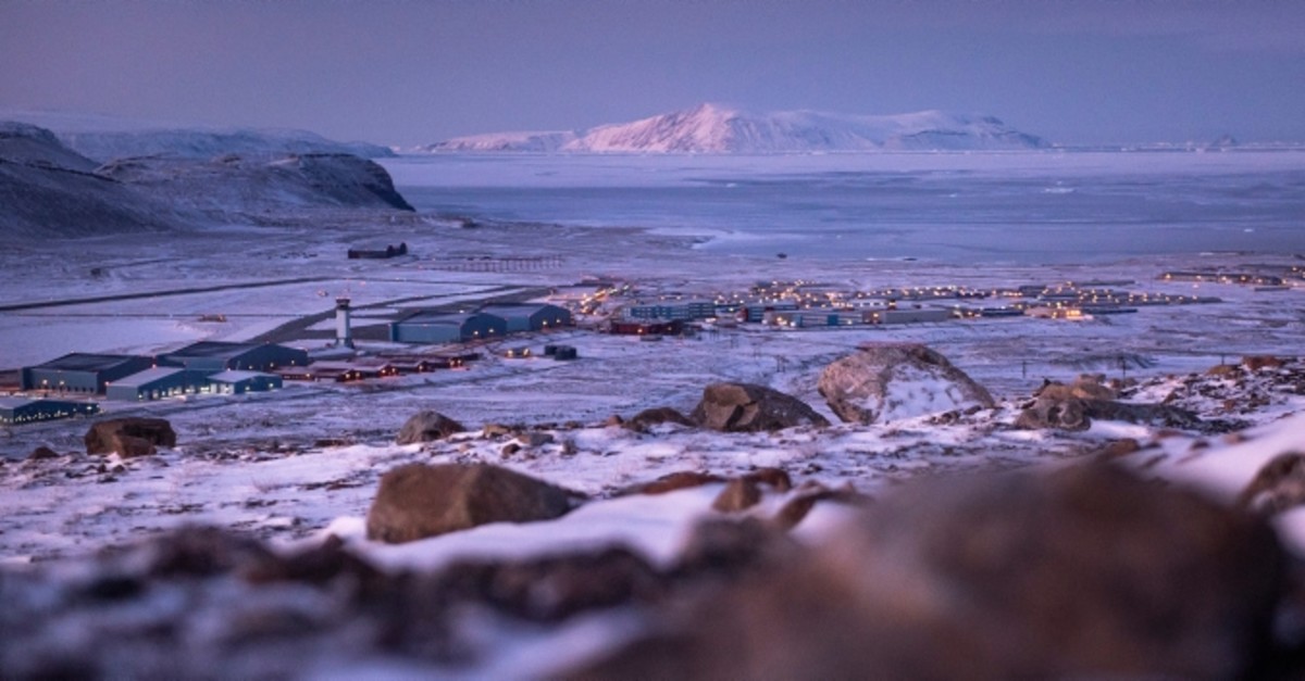  Thule Air Base of the U.S. Air Force in Greenland, Oct. 31, 2018. (EPA Photo)
