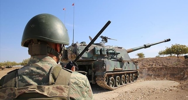 قوة من الجيش التركي في شمالي سوريا صورة: الأناضول