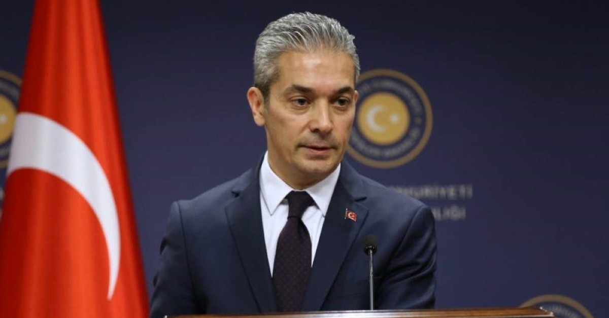 Foreign Ministry spokesman Hami Aksoy (AA Photo)