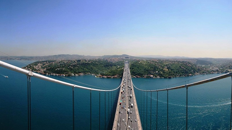 Istanbul's Fatih Sultan Mehmet Bridge which crosses the Bosporus (Sabah File Photo)