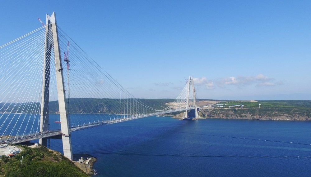 One of Turkey's recent mega projects, the Yavuz Sultan Selim Bridge, completed with an investment of $3 billion, connects Asia to Europe.