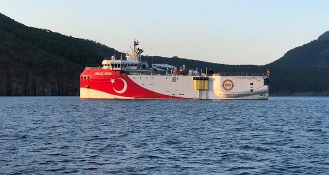 سفينة التنقيب التركية أوروتش رئيس تصل شرق المتوسط