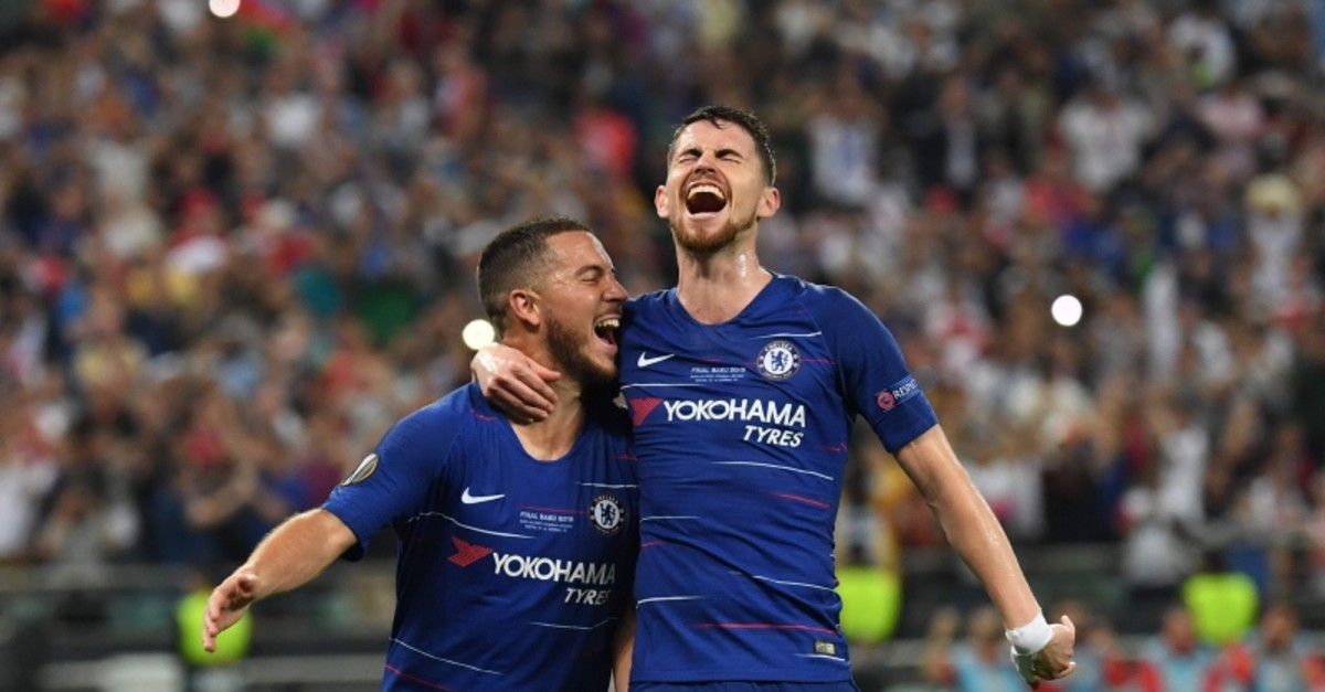 Chelsea Hammers London Rival Arsenal 4 1 To Win Europa League Daily Sabah