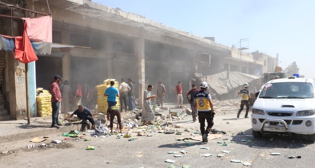 مقتل 5 مدنيين في قصف لنظام الأسد وروسيا شمالي سوريا