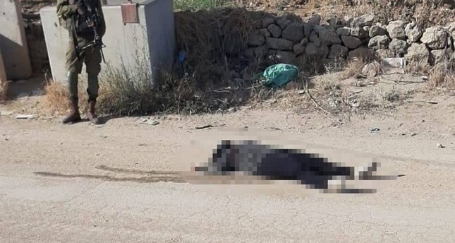جثمان الفتاة التي اعدمها الاحتلال الإسرائيلي