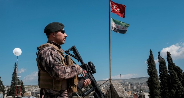 الجيش التركي يرد على مصدر إطلاق نار في عفرين من طرف ي ب ك الإرهابي