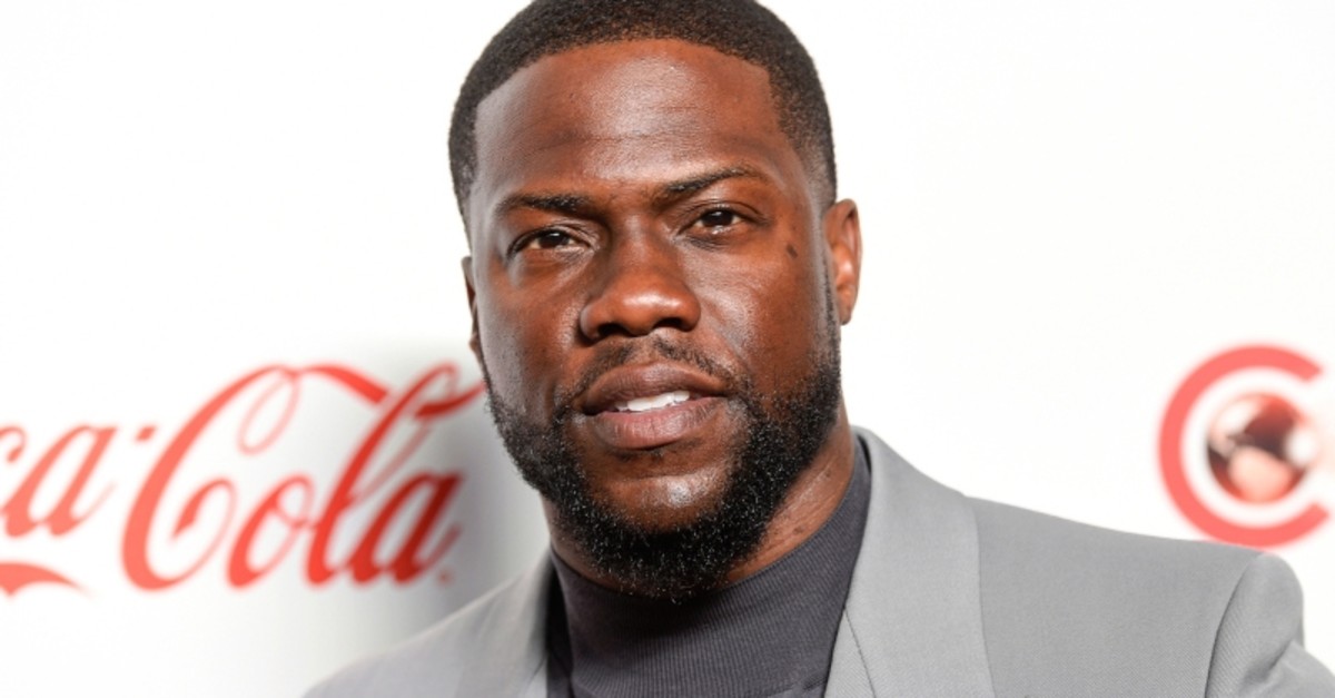  In this April 4, 2019 file photo, Kevin Hart poses for photos at the Big Screen Achievement Awards at Caesars Palace in Las Vegas. (AP Photo)
