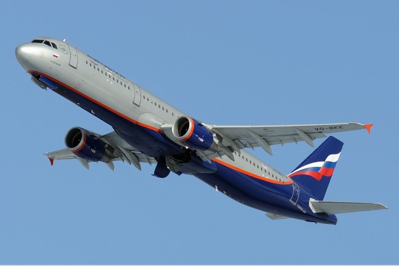 An Aeroflot plane is seen after a take-off in this file photo