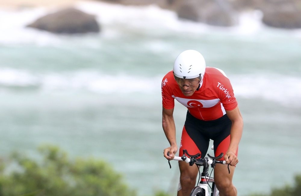 Ahmet u00d6rken competed in the 2016 Rio Olympics Cycling Road Final.